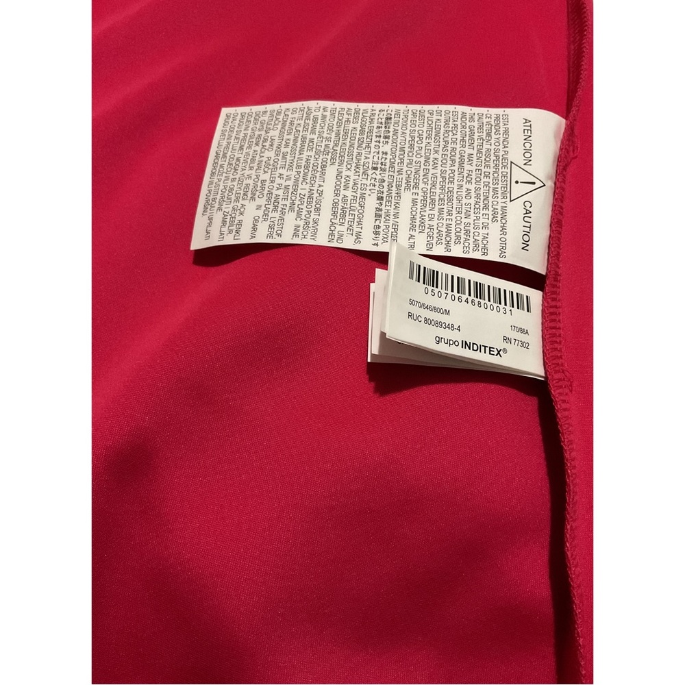 ZARA ~FAUX SUEDE JEWEL DRESS (NWT) - Picture 9 of 10
